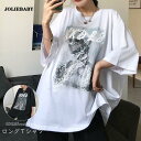ロゴtシャツ レディース 半袖ゆったり