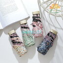 日傘 折りたたみ傘 花柄 レディース ミニ傘 手動傘 プリント 刺繍 軽 折りたたみ傘(5つ折) 傘袋付き 可愛い 女性用 6本骨 UVカット 紫外線対策 完全...