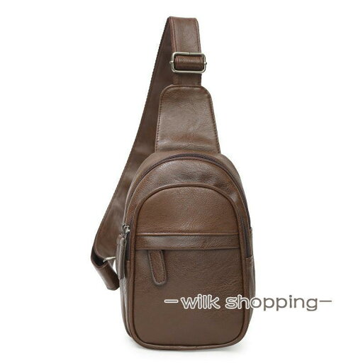 バッグ ボディバッグ メンズ ショルダーバッグ PU 斜め掛けバッグ 肩掛け カジュアル 通勤 メンズギフト レトロ風 便利