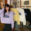 Tシャツ レディース 長袖 韓国風【ネコポス可】
