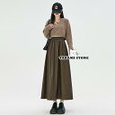 レザースカート レディース ロング丈 フェイクレザー ハイウエスト フレアスカート Aライン PU 秋 冬 着痩せ 無地 通勤 きれいめ おしゃれ