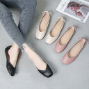 パンプス 軽量 ローヒール スクエアトゥ フラットシューズ エナメル バレエパンプス バブーシュ ぺたんこ 靴シューズ リボン付き スリッポン 疲れない