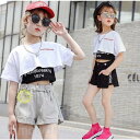 ジャージ キッズ 女子 上下 半袖 春夏 子供服 セットアップ 上下セット 3点セット Tシャツ ショートパンツ スポーツウェア 運動着 可愛い おしゃれ 新品...