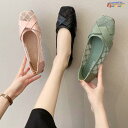 フラットパンプス レースパンプス 透け感パンプス レディース ぺたんこ バブーシュタイプのフラットパンプス オールシーズン バレエシューズ パンプス シューズ