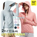 uv パーカー 指穴 uvカット UPF50+ ひんやり 接触冷感 UV ラッシュガード レディース フード付き メンズ 日焼け止め 軽量 長袖 春 夏 秋 薄手 吸水速乾 父の日