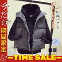 大きいサイズ 中綿ベスト フリースベスト レディース 通学 爆売中 ファッション シンプル 暖かい 軽量 袖なし トップス