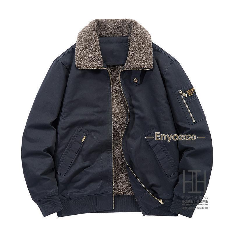 ミリタリージャケット メンズ 裏起毛 厚手 冬 防寒着 中綿コート アウター ブルゾン ジャンパー 防寒 40代 50代 大きいサイズ メンズジャンパー アウター