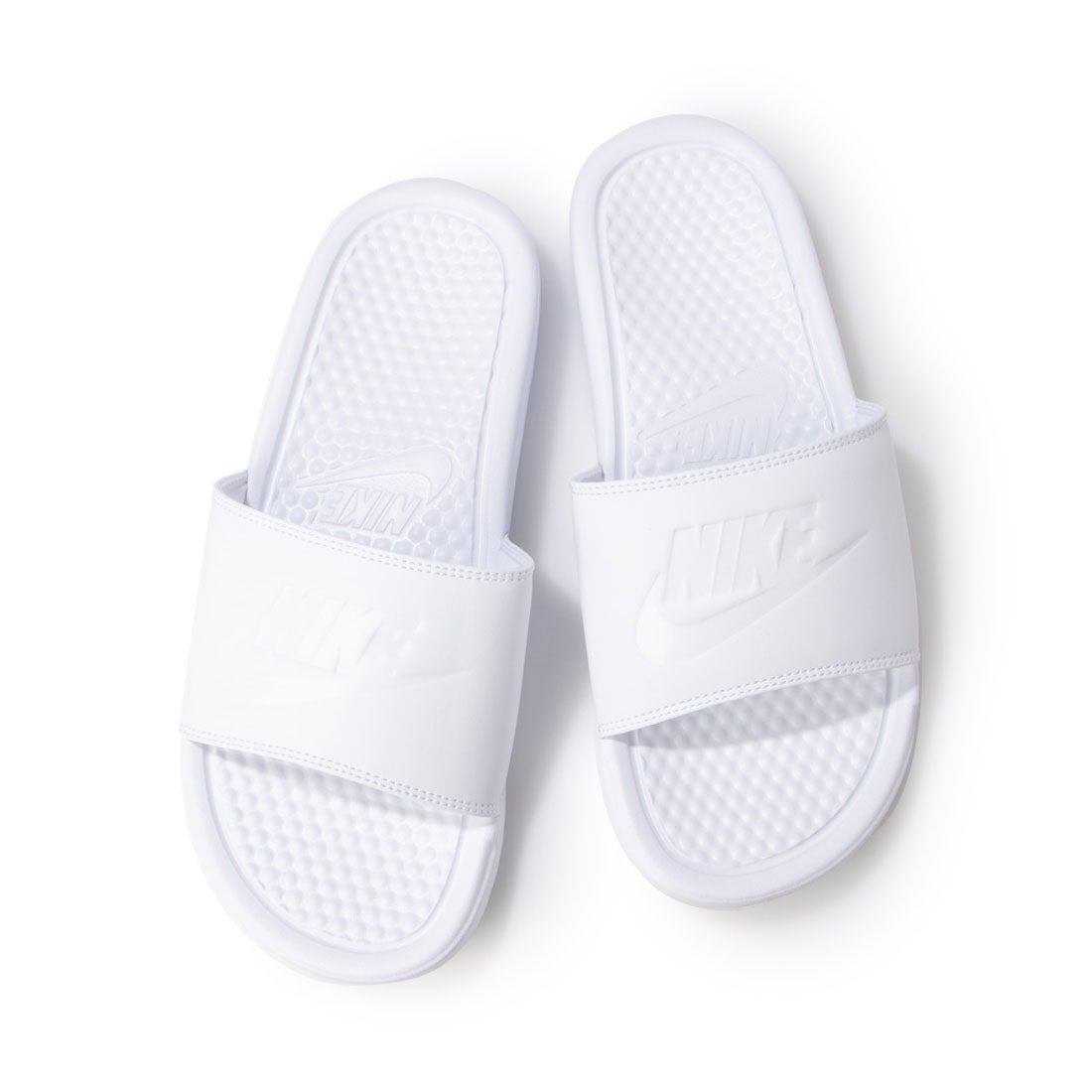 WMNS BENASSI JDI WHITE/WHITE ナイキ ウィメンズ ベナッシ JDI 343881-115