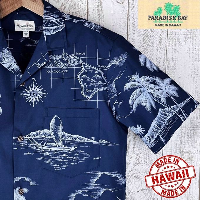 アロハシャツ ハワイ製 メンズ パラダイスベイ ...の商品画像
