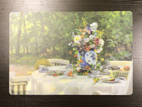 プレイスマット「昼食後」 ランチョンマット ランチマット テーブルマット 下敷き アート イラスト 輸..
