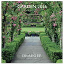 ドレジャー 2026年 ラージカレンダー GARDEN ガーデン 庭園 壁掛け カラー写真 風景 花 スケジュール管理 祝日シール付き