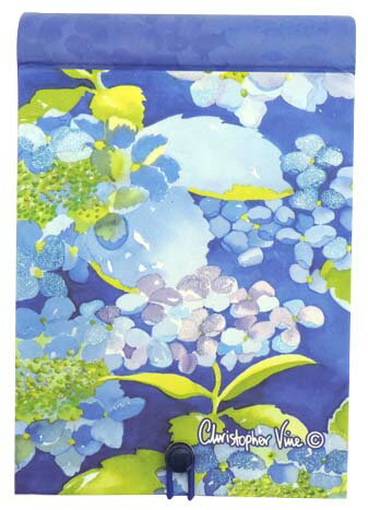 クリストファーヴァインデザイン青い花