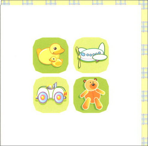 グリーティングカード 誕生日 出産祝い Jelly Bean 封筒125×125mm メッセージカード かわいい(JB110)