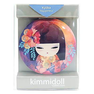 kimmidoll（キミドール）【コンパクトミラー】KYOKA（キョウカ）(KF1145)おしゃれ かわいいデザインの折り畳み式両面鏡 さりげないお化..