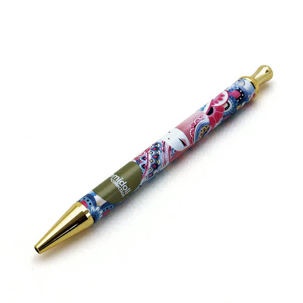 kimmidoll（キミドール）【クリックタイプ ボールペン】(KS0894)黒インク ステーショナリー 文房具 こけし レディース おしゃれ ギフト 贈り物 オーストラリア 輸入雑貨・日用品