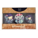 Kimmidoll ガラスマグネット 磁石 クリップ 冷蔵庫 こけし柄 母の日 ギフト キミドール(FUMI/フミ)