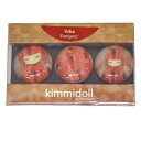 Kimmidoll ガラスマグネット 磁石 クリップ 冷蔵庫 こけし柄 母の日 ギフト キミドール(YOKA/ヨウカ)