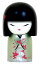 kimmidoll（キミドール）【ドール（L）】AKIKO（アキコ）（TGKFL044）こけし人形/フィギュア/かわいい/おしゃれ/輸入雑貨/オーストラリア生まれ