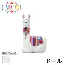 Llama Love 置物 フィギュア ラマの動物 ドール メルヘン ファンシー 母の日 ギフト