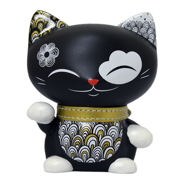 Manicat 招き猫 ドール(L) 置物 フィギュア インテリア 開運 金運 幸運 縁起物 ギフト