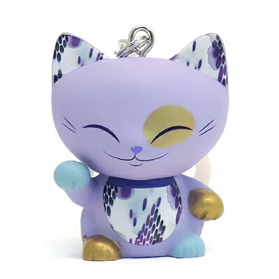 Manicat 招き猫 キーホルダー フィギュア 人形 開運 金運 幸運 縁起物 ギフト