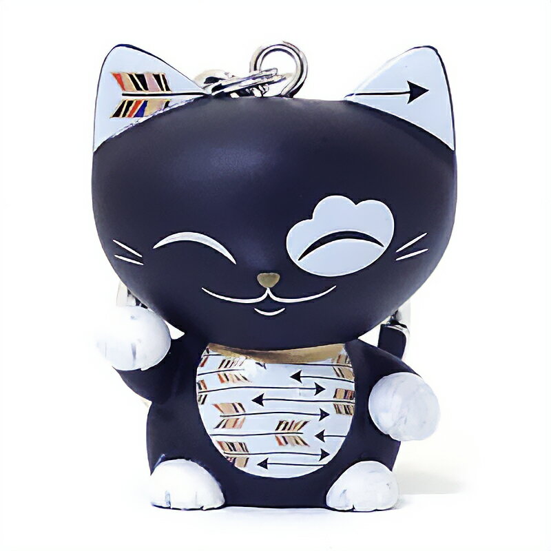 Rakuten - Manicat 招き猫 キーホルダー フィギュア 人形 開運 金運 幸運 縁起物 ギフト