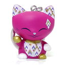 Manicat 招き猫 キーホルダー フィギュア 人形 開運 金運 幸運 縁起物 ギフト(4)