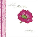 グリーティングカード【マザーズデイ/母の日】「紫の花」(SAM436)