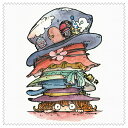 クリーニングクロス かわいみな「魔女の帽子」 150×150mm メガネ拭き レンズクリーナー 眼鏡クリーナー かわいい(MKG-105)(4)
