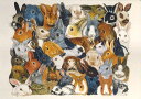 ポストカード アート スコット「うさぎの瞳」105×148mm 名画 ウサギ 郵便はがき メッセージカード(VD7571)