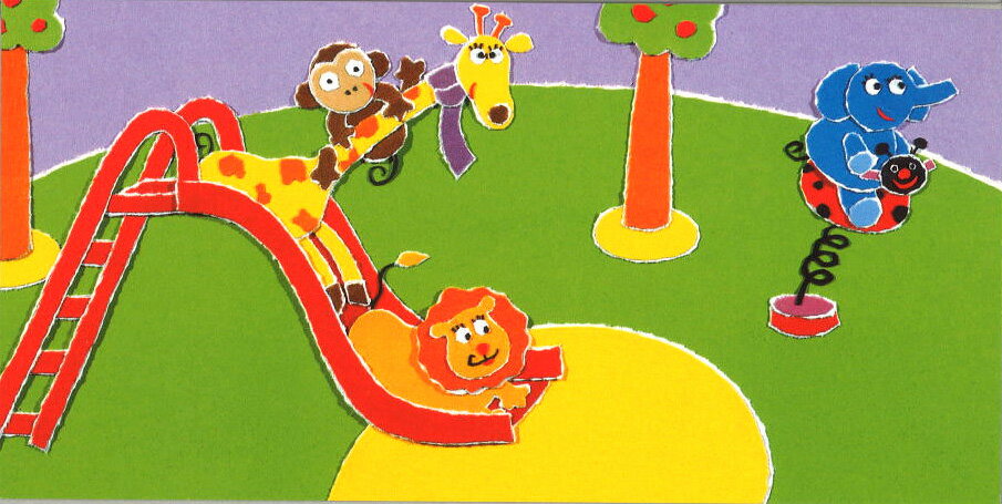 ロングポストカード イラスト ステファニー・バーディ「スクエア」115×230mm メッセージカード 郵便は..