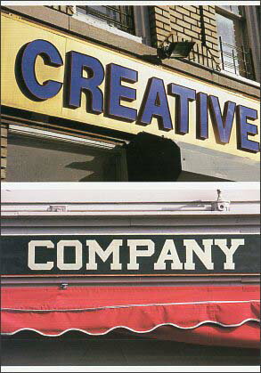 ポストカード カラー写真「CREATIVE COMPANY」105×150mm 郵便はがき メッセージカード