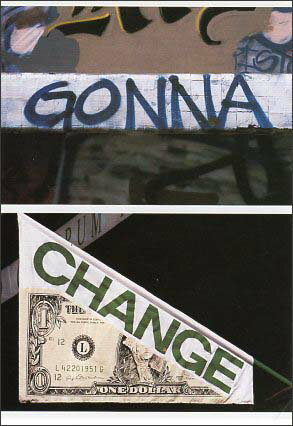 ポストカード カラー写真「GONNA CHANGE」105×150mm 郵便はがき メッセージカード