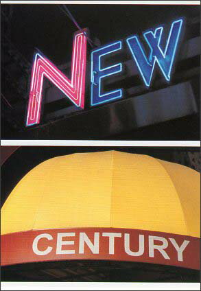 ポストカード カラー写真「NEW CENTURY」105×150mm 郵便はがき メッセージカード