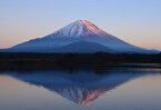 ポストカード カラー写真 日本風景シリーズ「精進湖の富士山」105×150mm 観光地 名所 メッセージカード 郵便はがき(JS-001)