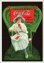 ポストカード イラスト「コカ・コーラ」105×148mm 郵便はがき メッセージカード(RCC2389)
