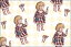 ポストカード イラスト trunk:chiyo「アーロイちゃんとキャンディーうさぎさん」100×148mm メッセージカード 郵便はがき(C_012) 198円