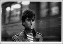 ポストカード モノクロ写真「アラン・バシュン」(歌手)105×150mm メッセージカード 郵便はがき ビンテージ ヴィンテージ 年代物