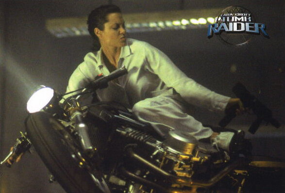 ポストカード シネマ「トゥームレイダー」(アドベンチャー/アクション映画) 105×150mm メッセージカー..