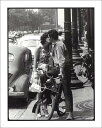 ポスター 【モノクロ写真】「フレンチキス」【サイズ/240×300mm】【厚めの紙でできたポスターです】(PCD-163)