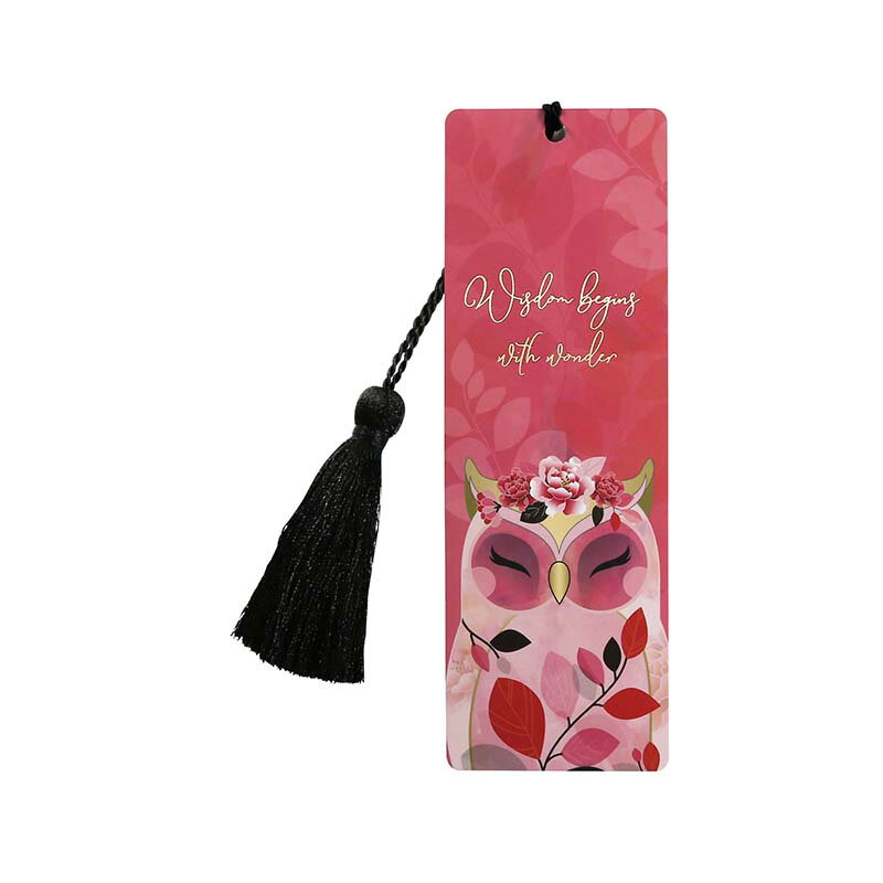 Wise Wings ブックマーク しおり フクロウ 縁起物 母の日 ギフト 文房具(Wisdom -知恵-)