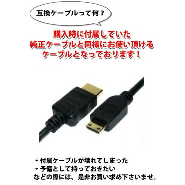 HTC-100 CANON キャノン HDMI ケーブル DM-白中封筒