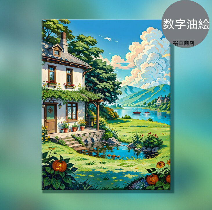 油絵 絵画 母の日 父の日 40*50cm インテリア 油絵 セット 油絵風 壁掛け 美術品 数字 塗り絵 大人の 塗り絵 塗り絵 キット セット 風景画 DI...