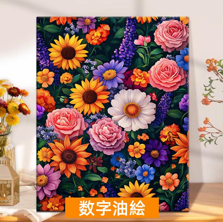 母の日 父の日 油絵 絵画 インテリア 油絵 セット 油絵風 壁掛け 美術品 数字 塗り絵 大人の 塗り絵 塗り絵 キット セット 風景画 DIY絵 キャンバス...