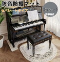 【送料無料】【セパレートタイプ 2枚セット】ピアノマット 防音マット 防振マット 振動吸収マット 防音防振マット 振動吸収 ピアノ おしゃれ 電子ピアノ 防音カーペット ピアノ防音対策 電子ピアノマット防音 電子ピアノ用防音マット(2)