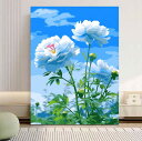 【送料無料】母の日 父の日 油絵 絵画 インテリア 油絵 セット 油絵風 壁掛け 美術品 数字 塗り絵 大人の 塗り絵 塗り絵 キット セット 風景画 花 DI...