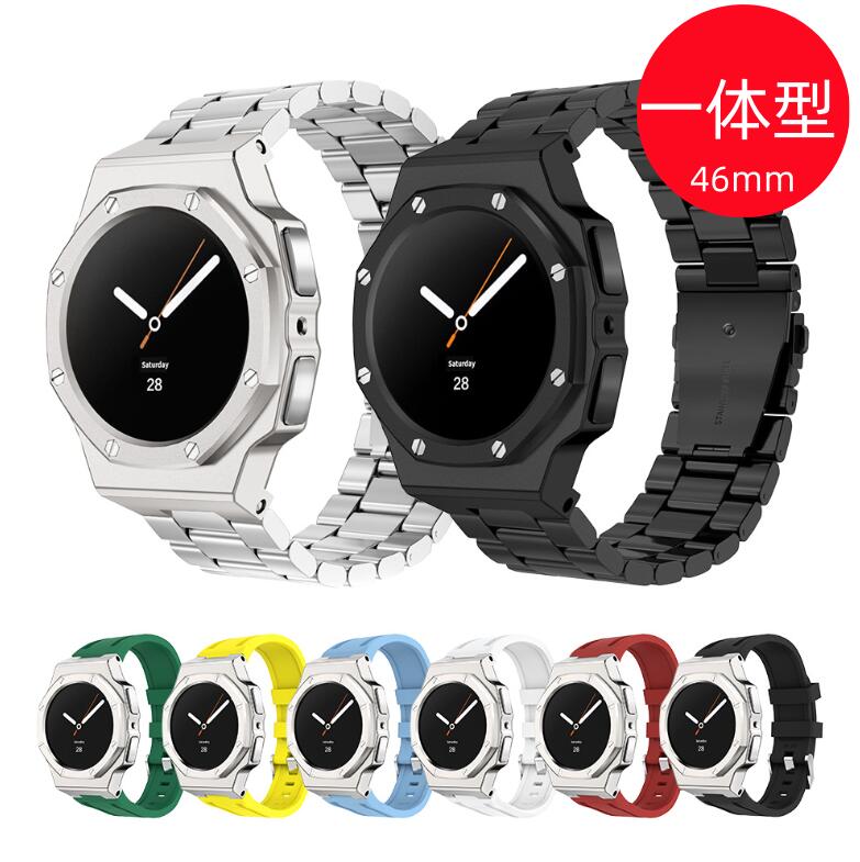 Rakuten - 【送料無料】高級 SAMSUNG Galaxy Watch カバー ウルトラケース 高級 カバー SAMSUNG galaxy watch 46mm 44mm 40mm 高級 メンズ バンド 49mm ウォッチケース ベルト アップル ウォッチ 一体 watch 一体型 ラバー