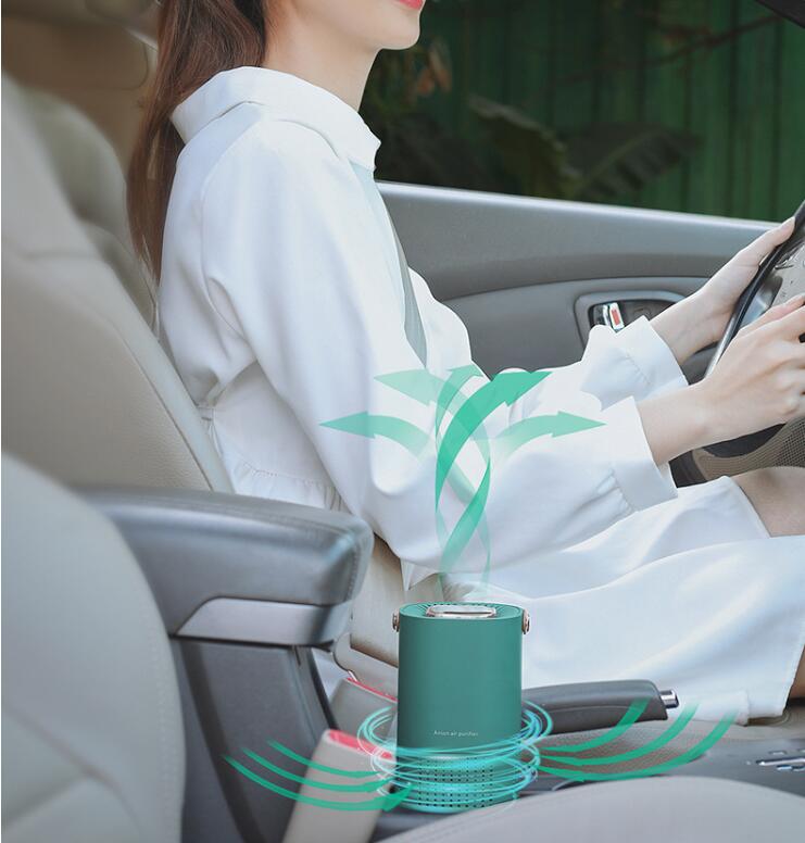 空気清浄機 脱臭機 空気清浄 花粉 HEPAフィルター 小型 脱臭 省エネ コードレス USB 充電式 ほこり 除去 浄化 清浄 きれいに PM2.5 におい コンパクト 春 新生活 送料無料