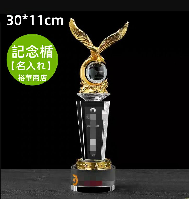 表彰楯 オリジナル 記念楯 オーダーメイド クリスタル 感謝状 お礼状 c 卒業 記念 プラーク エコロジークリスタル 盾【名入れ】