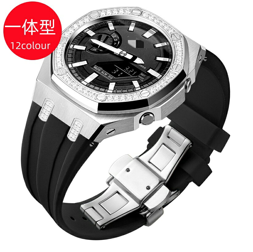 楽天市場】g-shock ga2100 カスタム（腕時計用アクセサリー｜腕時計